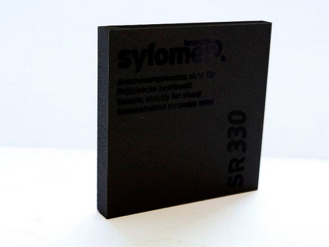 Sylomer SR 330 Черный, лист 1200 х 1500 х 12.5 мм
