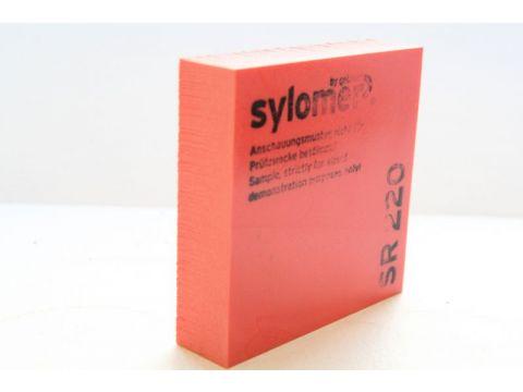 Sylomer SR 220 красный, лист 1200 х 1500 х 25 мм