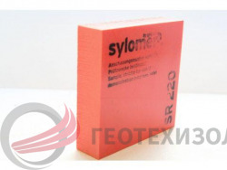Sylomer SR 220 красный, лист 1200 х 1500 х 25 мм